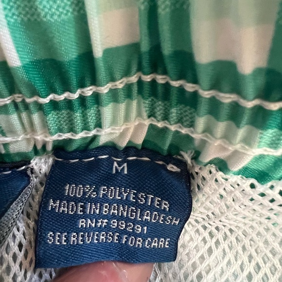 NWT Kanu Surf Men's Swim Trunks Green Checkered Size Medium - Picture 5 of 7